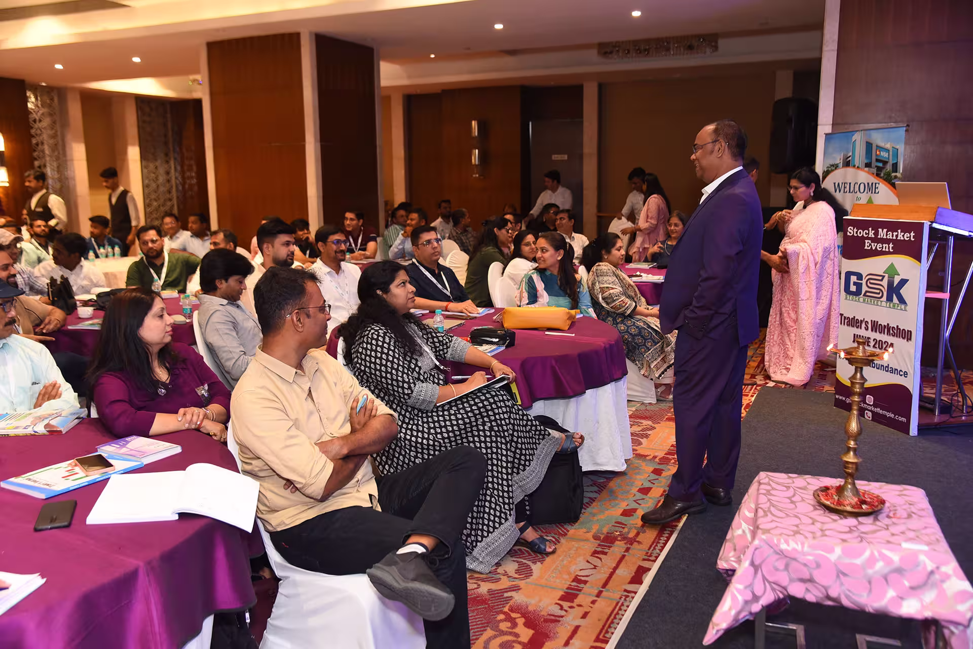 Trader Meet of (1st day of june-24 ) previous batch student of stock market course millionaire Trading Program-organized by Salil Chaudhary