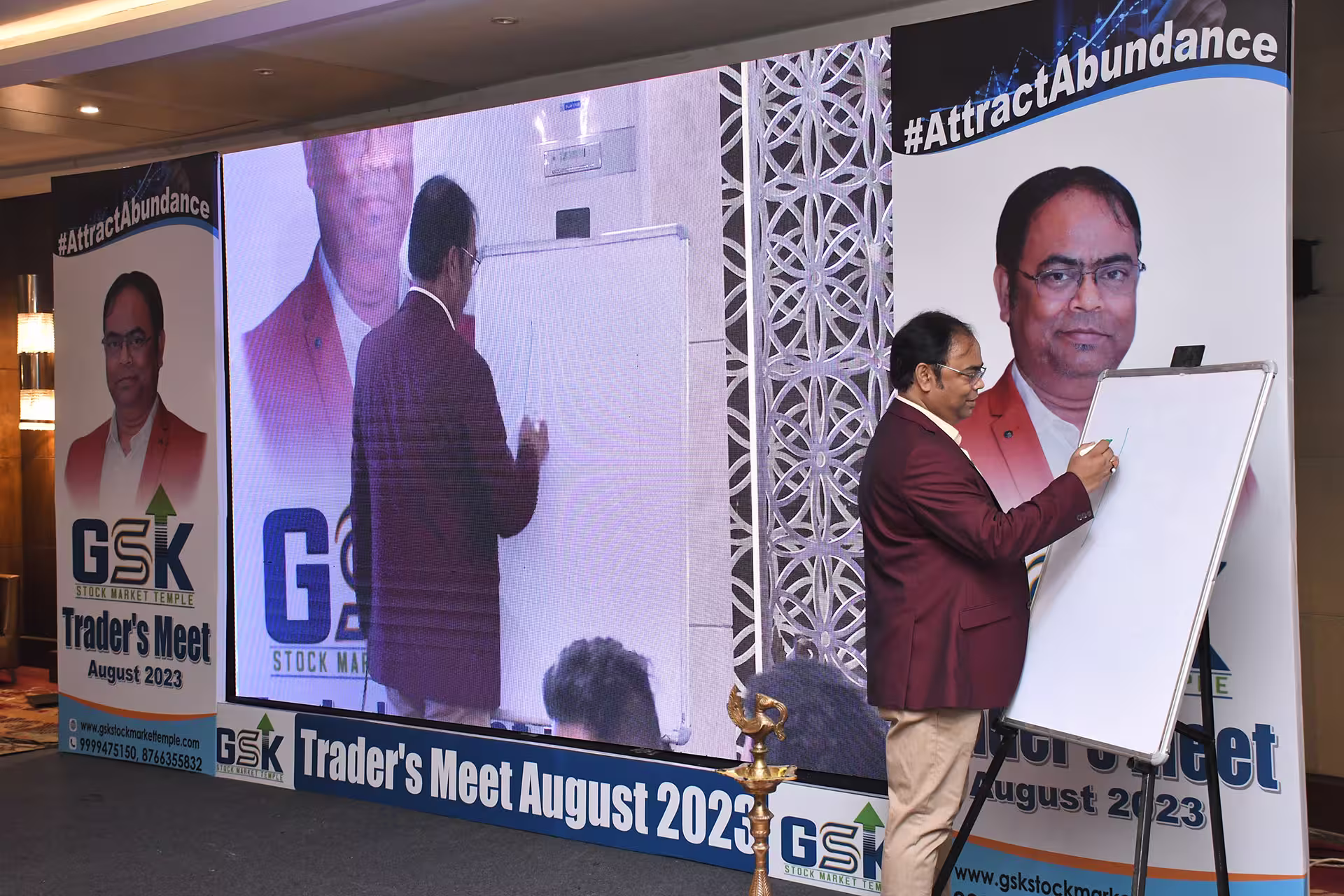 Trader Meet of (1st day of Aug-23 ) previous batch student of stock market course millionaire Trading Program-organized by Salil Chaudhary