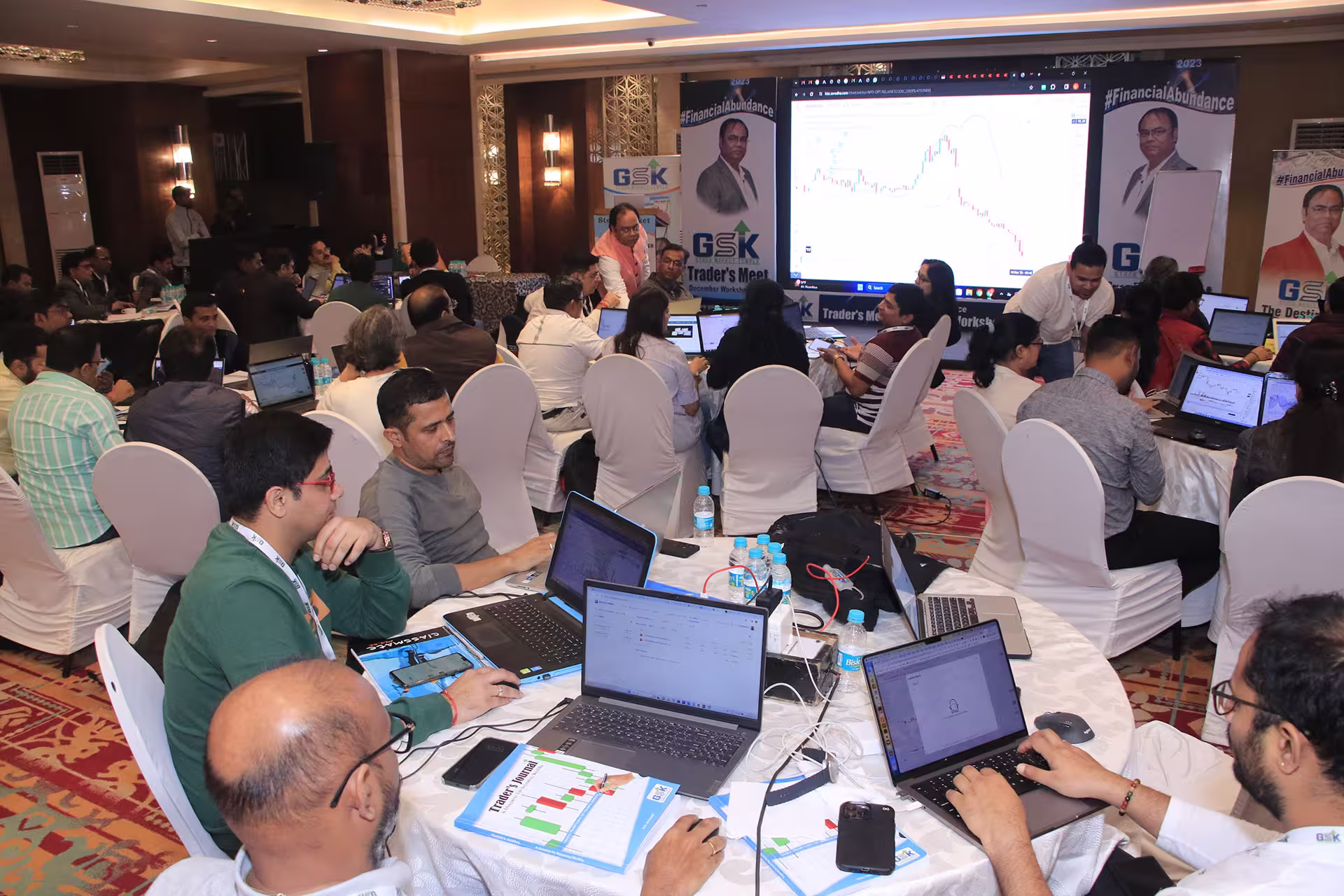 Trader Meet of (3rd day of Dec-23 ) previous batch student of stock market course millionaire Trading Program-organized by Salil Chaudhary