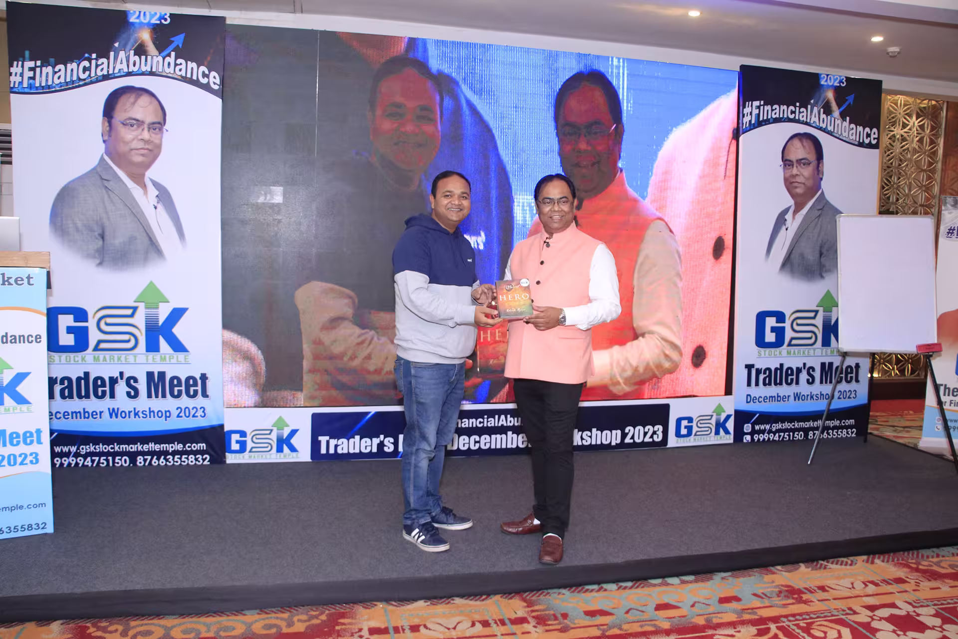 Trader Meet of (3rd day of Dec-23 ) previous batch student of stock market course millionaire Trading Program-organized by Salil Chaudhary
