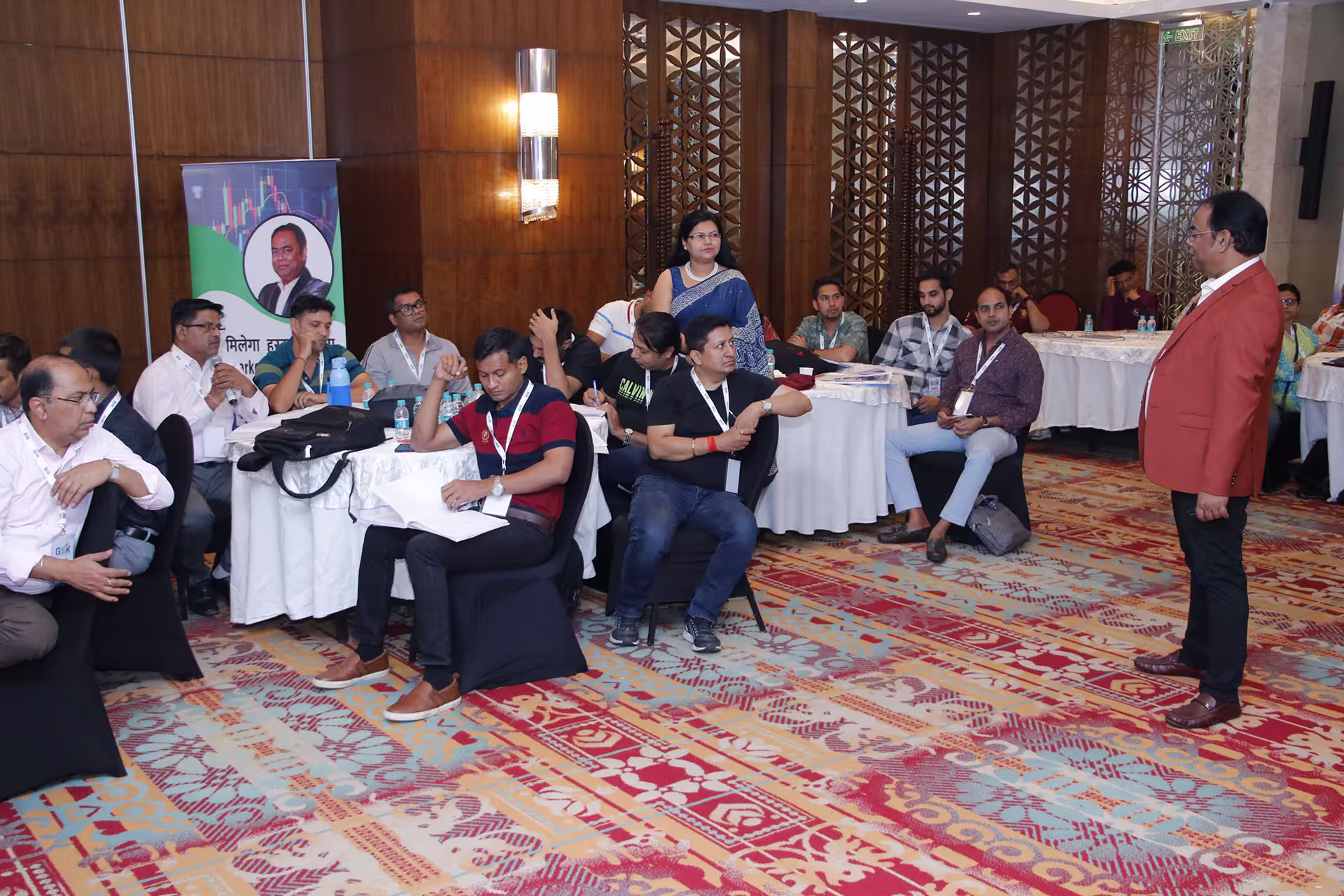Trader Meet of (1st day of April-23 ) previous batch student of stock market course millionaire Trading Program-organized by Salil Chaudhary