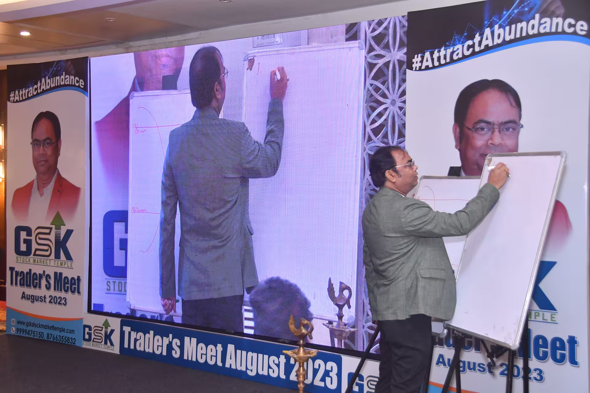 Trader Meet of (3rd day of Aug-23 ) previous batch student of stock market course millionaire Trading Program-organized by Salil Chaudhary