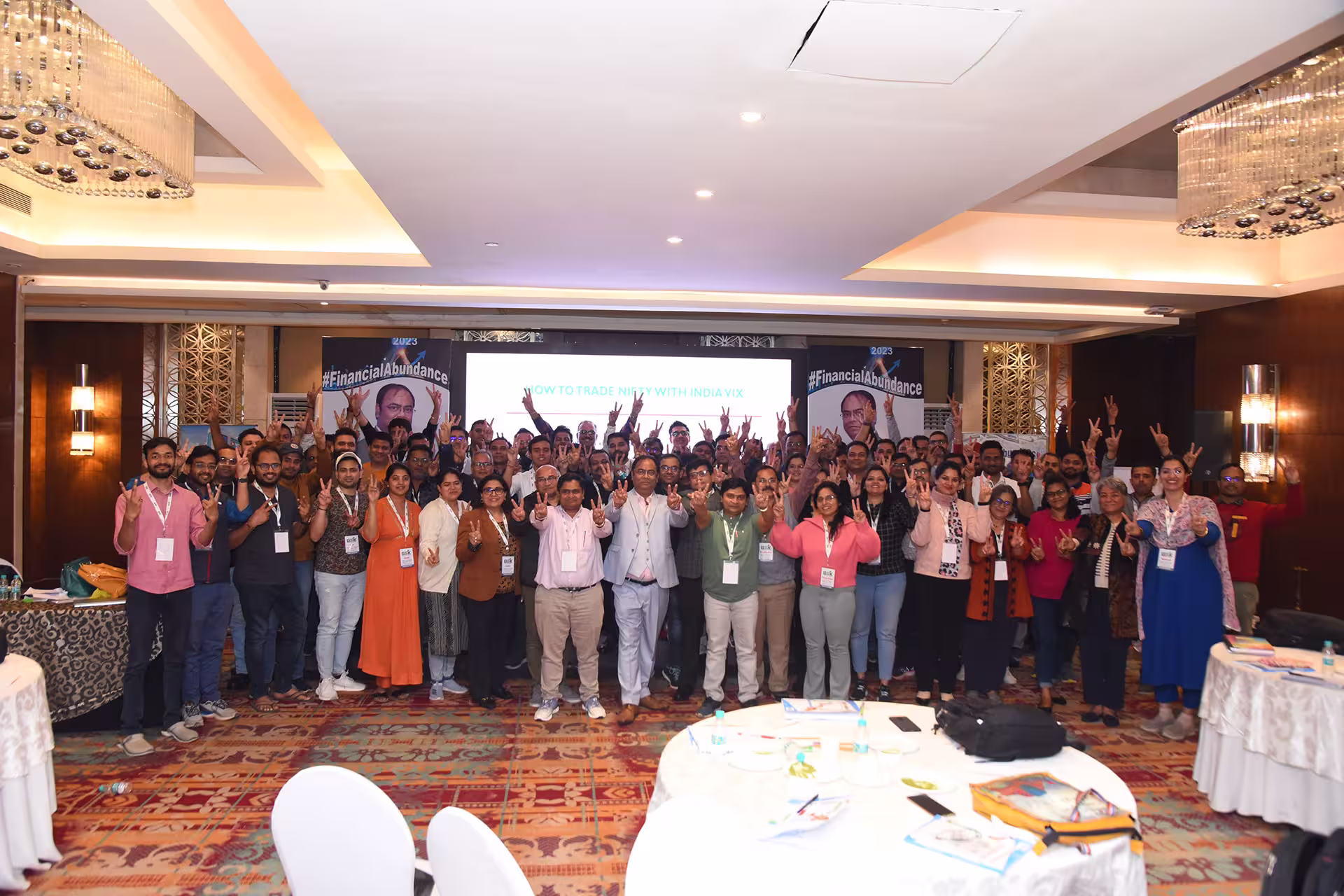 Trader Meet of (1st day of Dec-23 ) previous batch student of stock market course millionaire Trading Program-organized by Salil Chaudhary