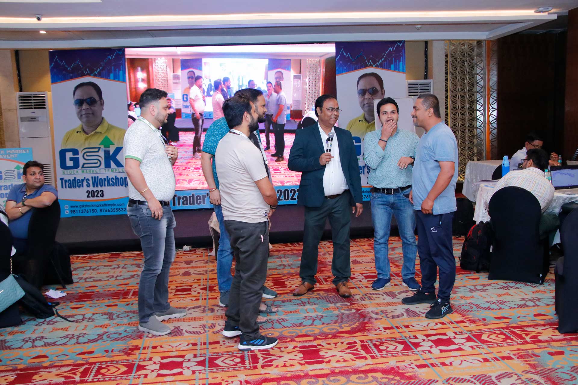 Trader Meet of (2nd day of Apr-23 ) previous batch student of stock market course millionaire Trading Program-organized by Salil Chaudhary