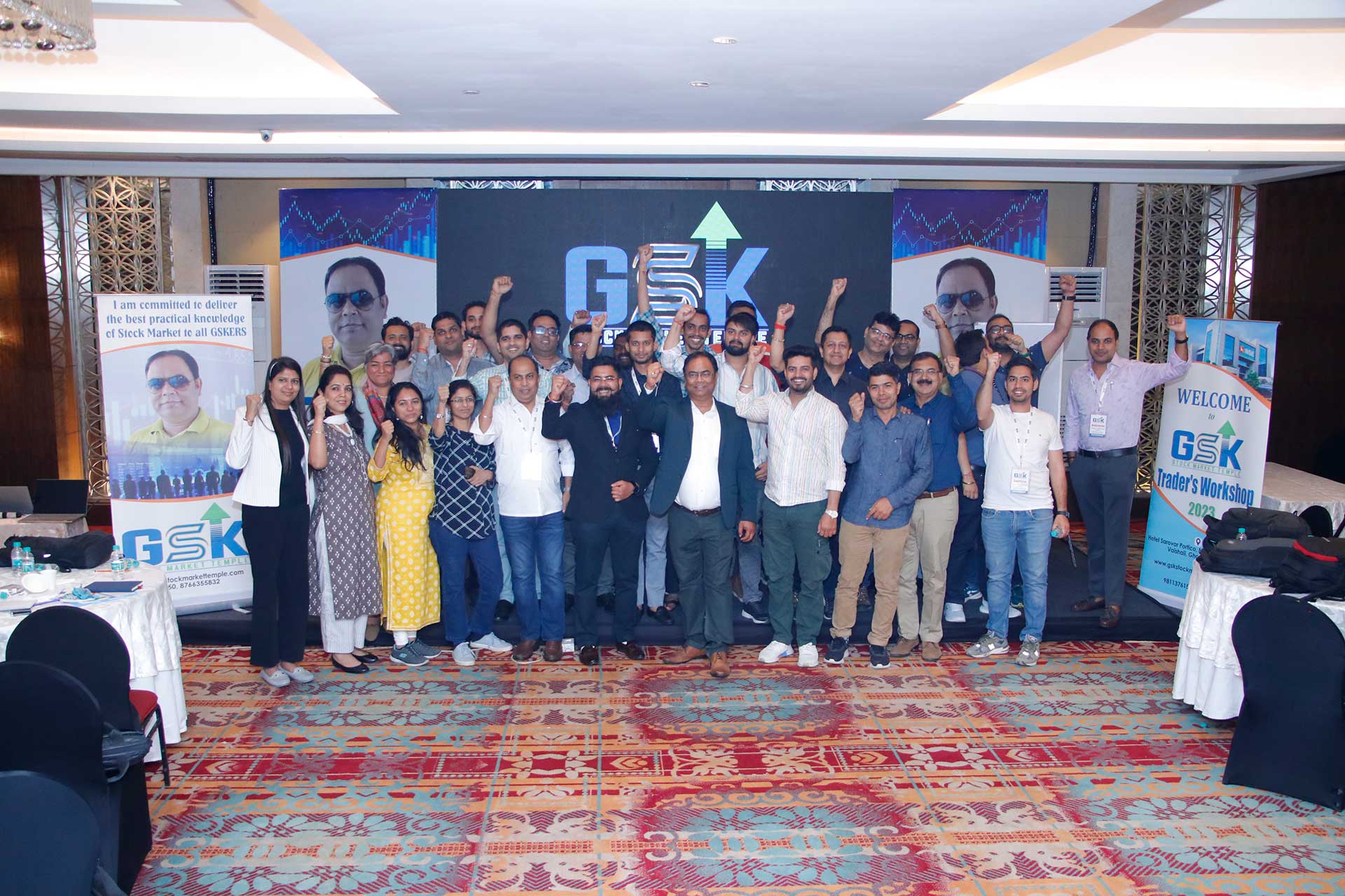 Trader Meet of (2nd day of Apr-23 ) previous batch student of stock market course millionaire Trading Program-organized by Salil Chaudhary