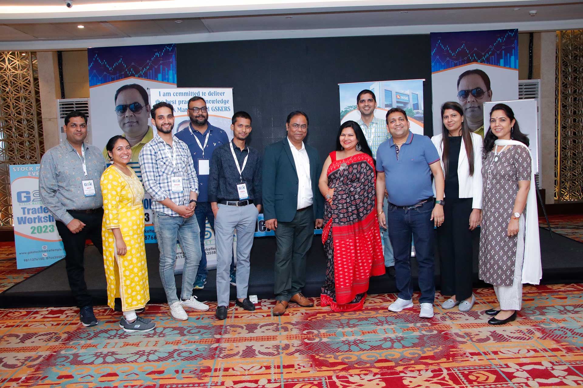 Trader Meet of (2nd day of Apr-23 ) previous batch student of stock market course millionaire Trading Program-organized by Salil Chaudhary