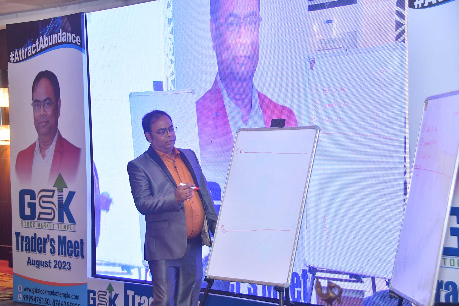 Trader Meet of (2nd day of Aug-23 ) previous batch student of stock market course millionaire Trading Program-organized by Salil Chaudhary